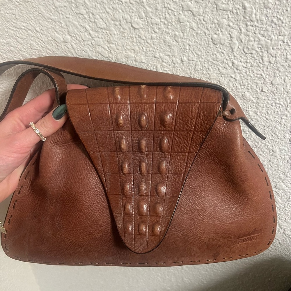 Vintage Fabaht genuine leather small handbag